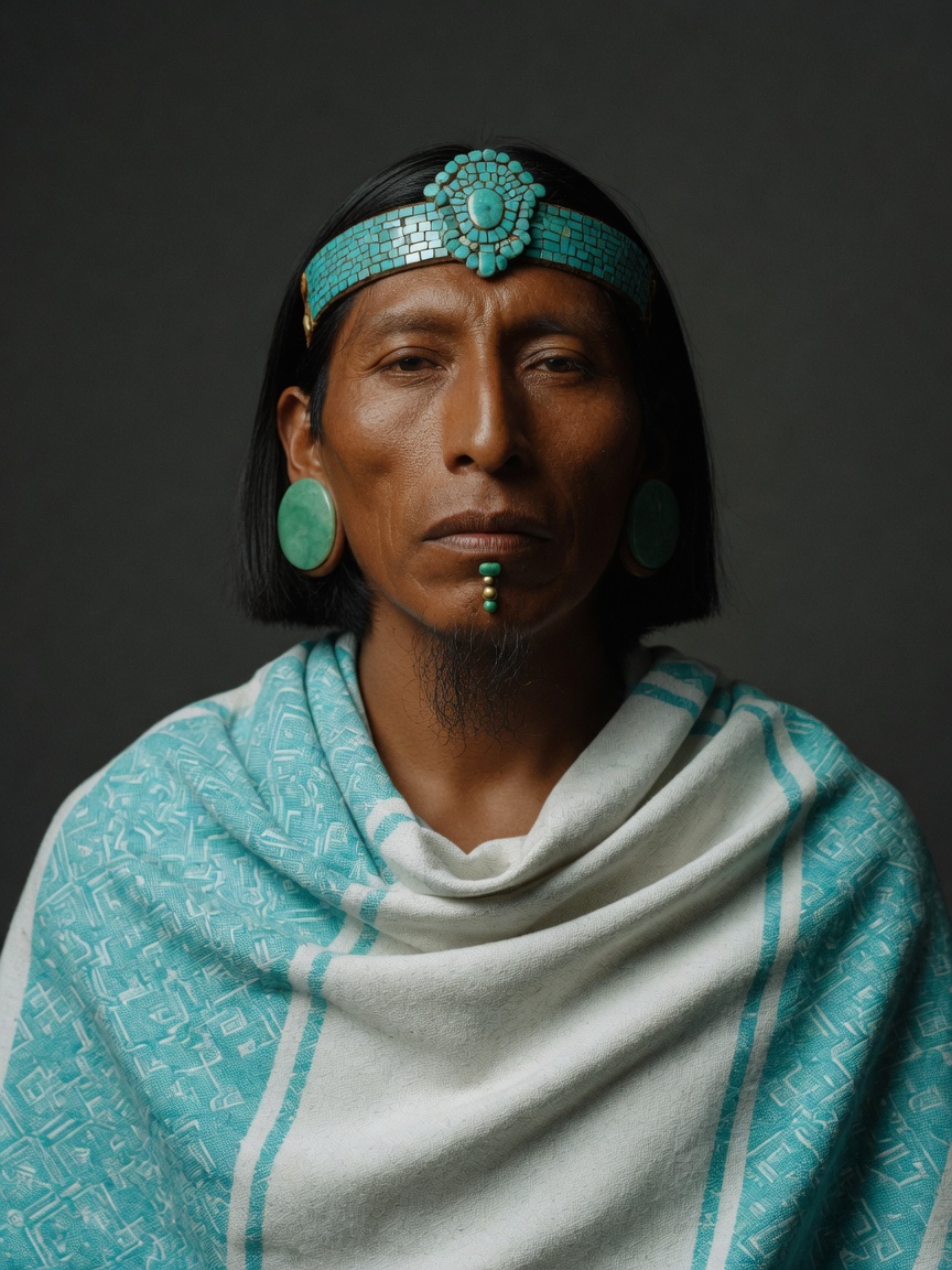 Moctezuma II, reconstitution 3D, cadrage canon